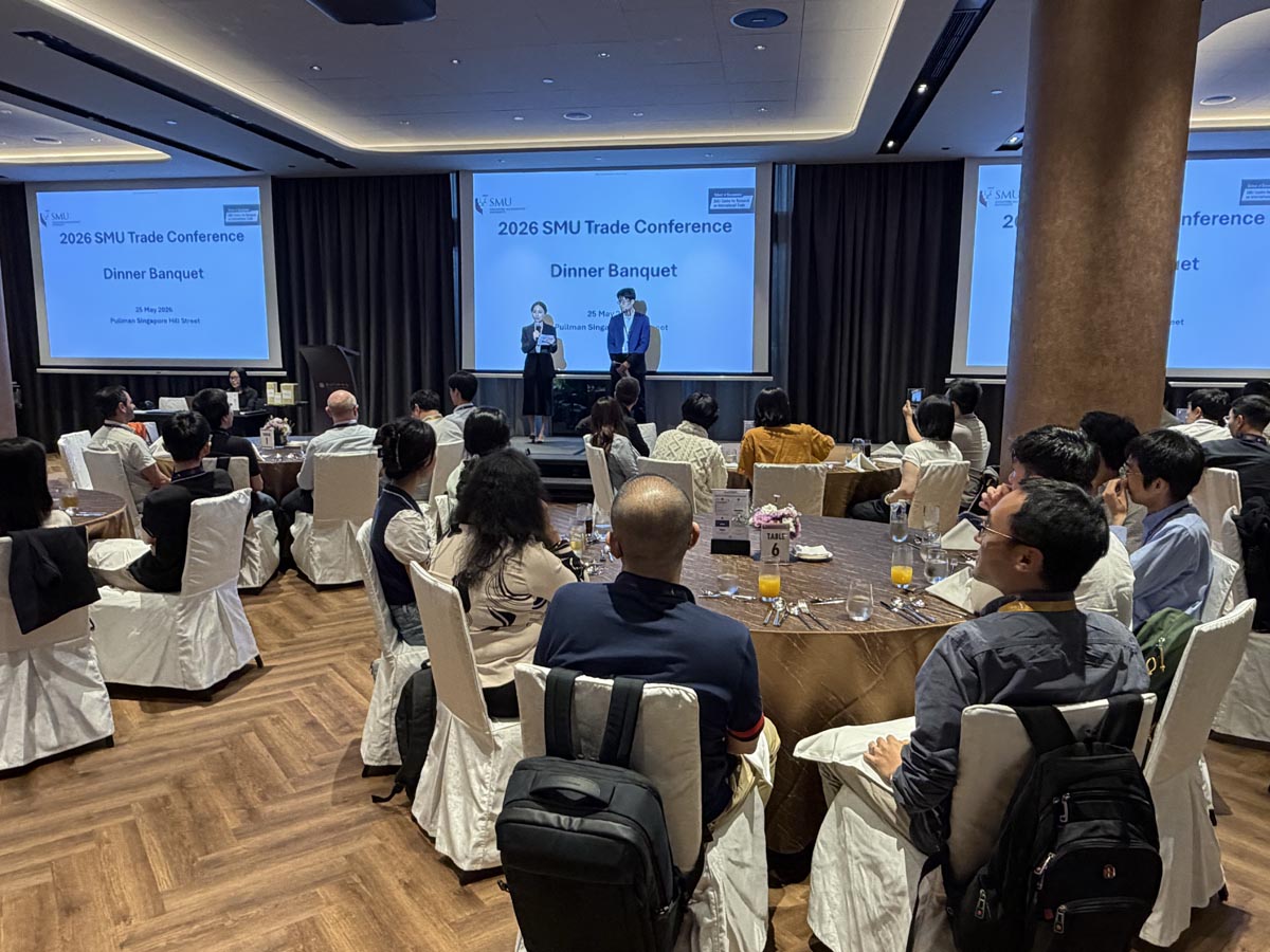 SMU Trade Conference 2026 - 25 May Dinner