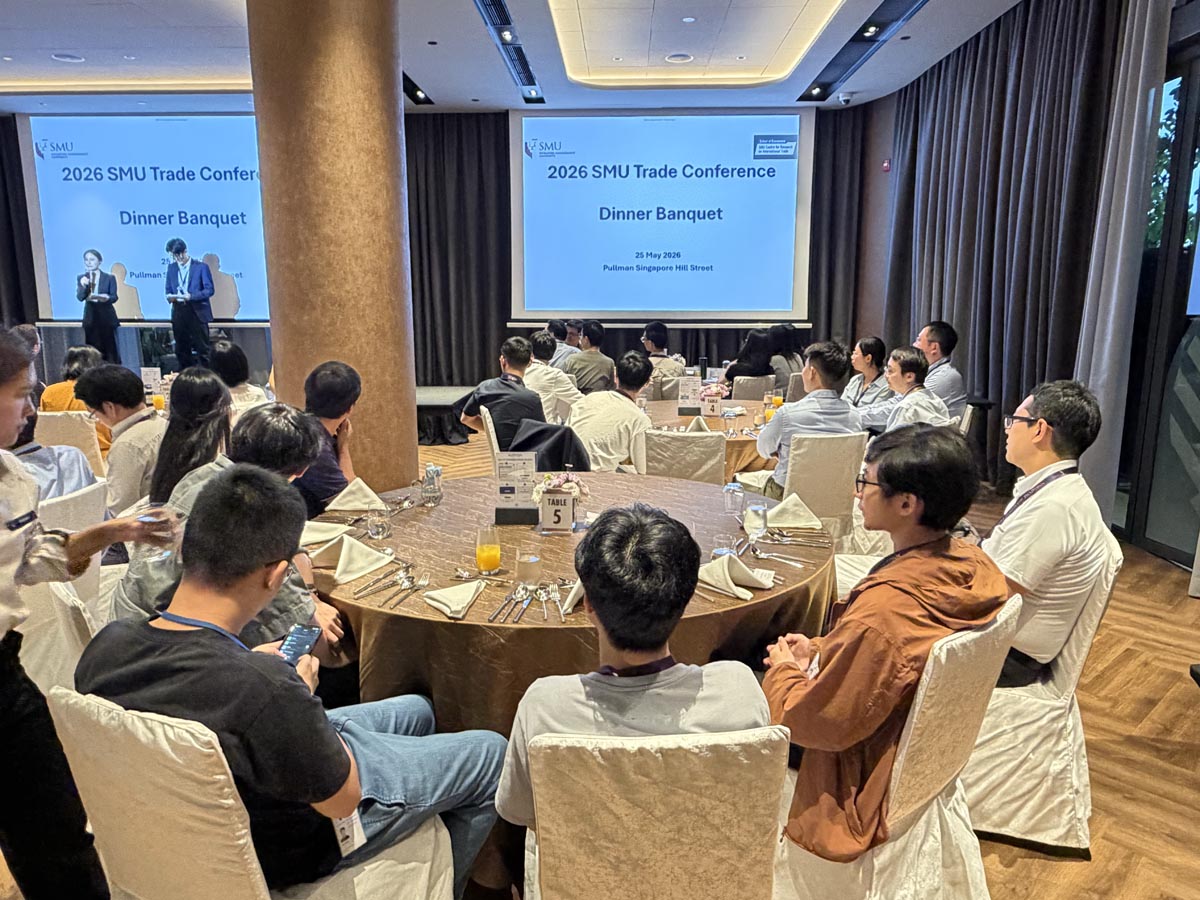 SMU Trade Conference 2026 - 25 May Dinner