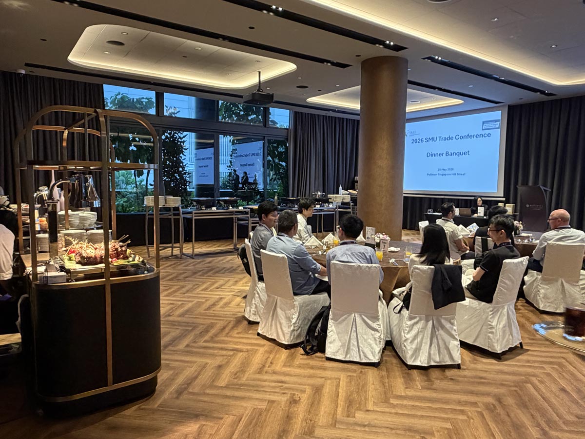 SMU Trade Conference 2026 - 25 May Dinner