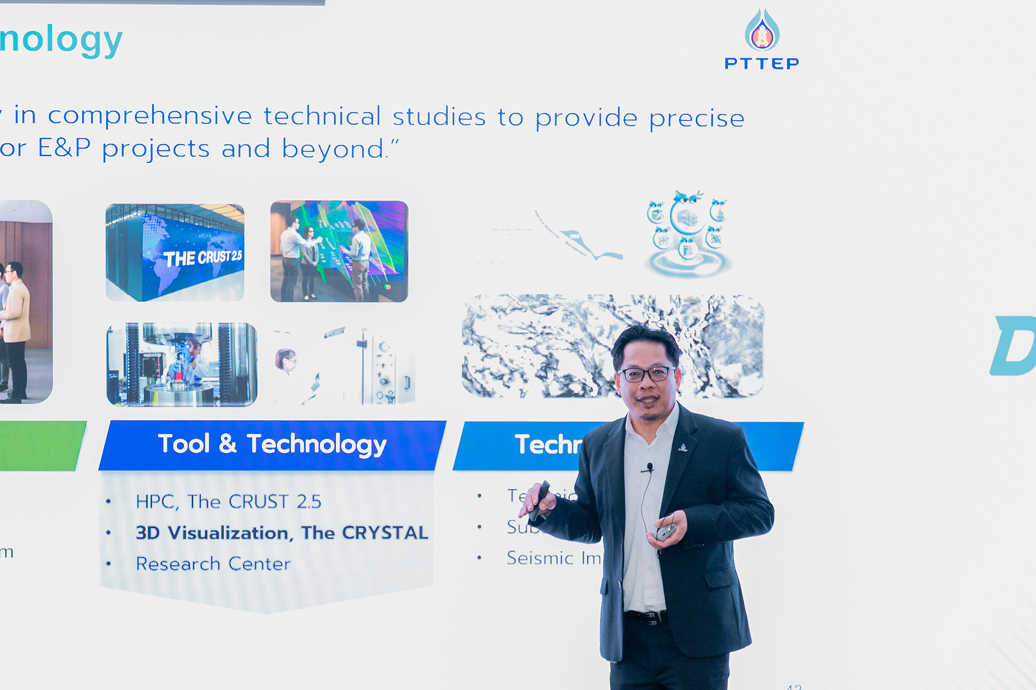 PTTEP: Speaker speaking