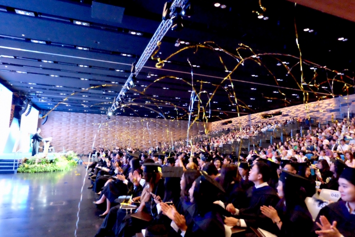 SMU graduates 14th and largest batch on home ground