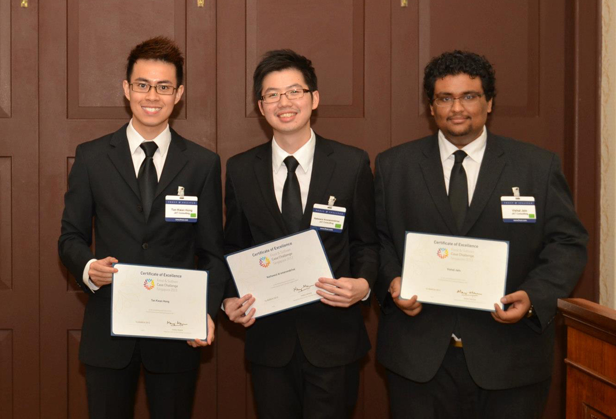 Frost & Sullivan Public Sector Case Challenge 2013 recognizes the most innovative next generation of leaders in Singapore